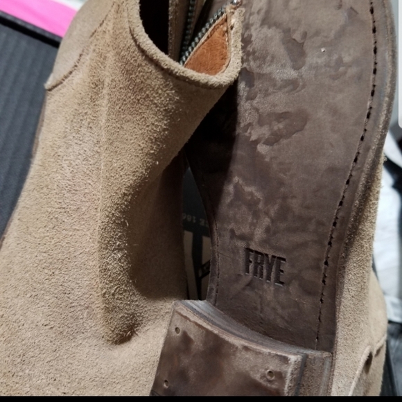 NEW! Frye leather booties sz 7 NWT - Picture 6 of 16